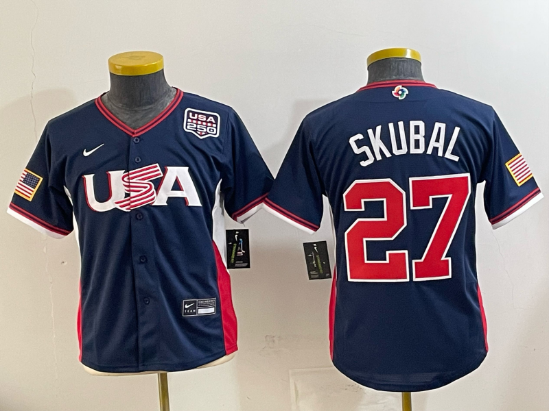 Youth 2026 MLB World Cup Nike Jersey0312045